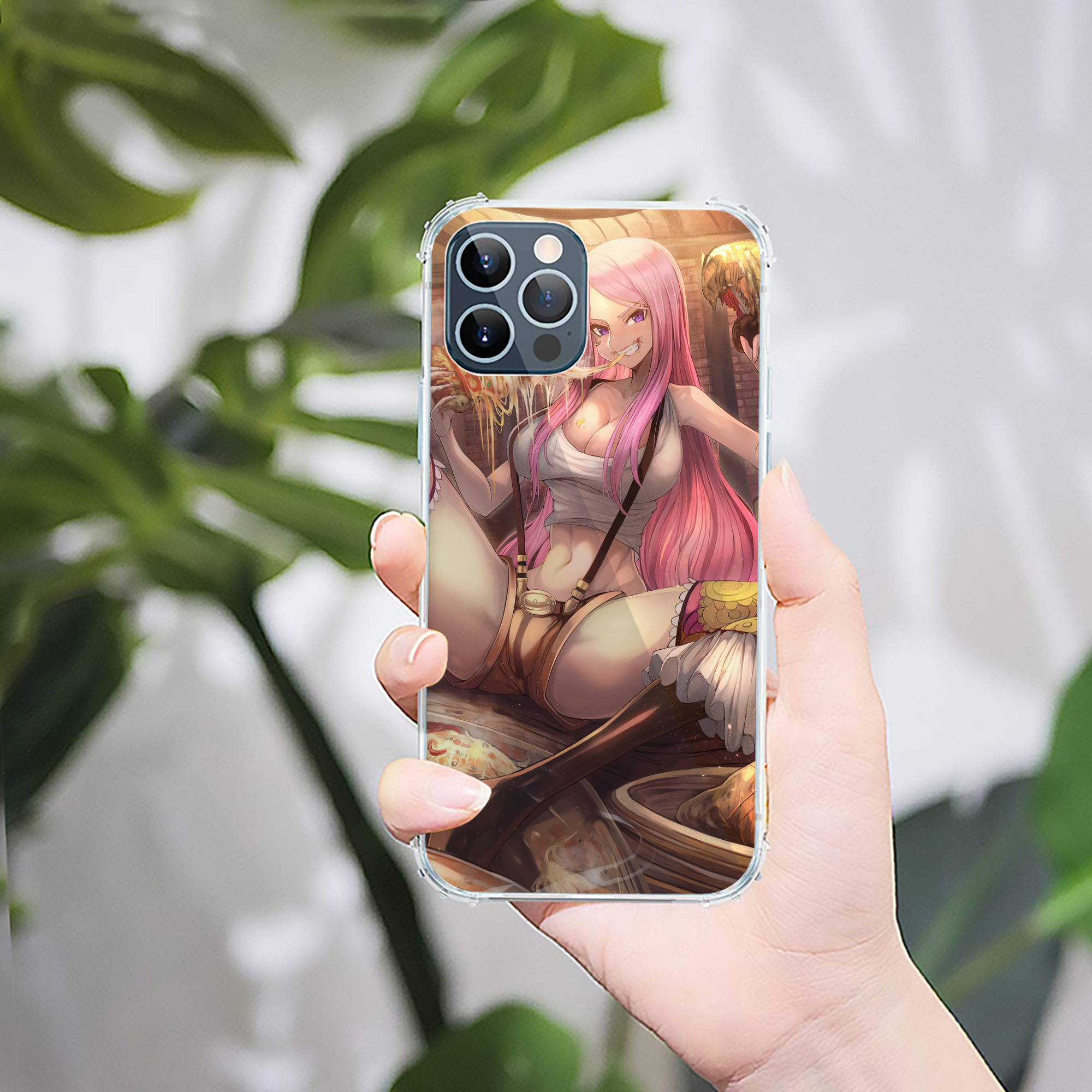 （画像用） ワンピース ONE PIECE 【iPhone 12シリーズ対応】透明スマホケース（クリアソフトケース）